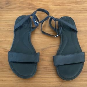 Born Black Sandals